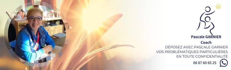 Votre coach, Pascale Garnier, va vous mener dans un développement de bien-être et de bonheur avec son accompagnement.