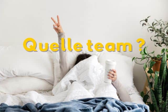 Matin motivation ou matin couette, dans quelle team êtes vous ?